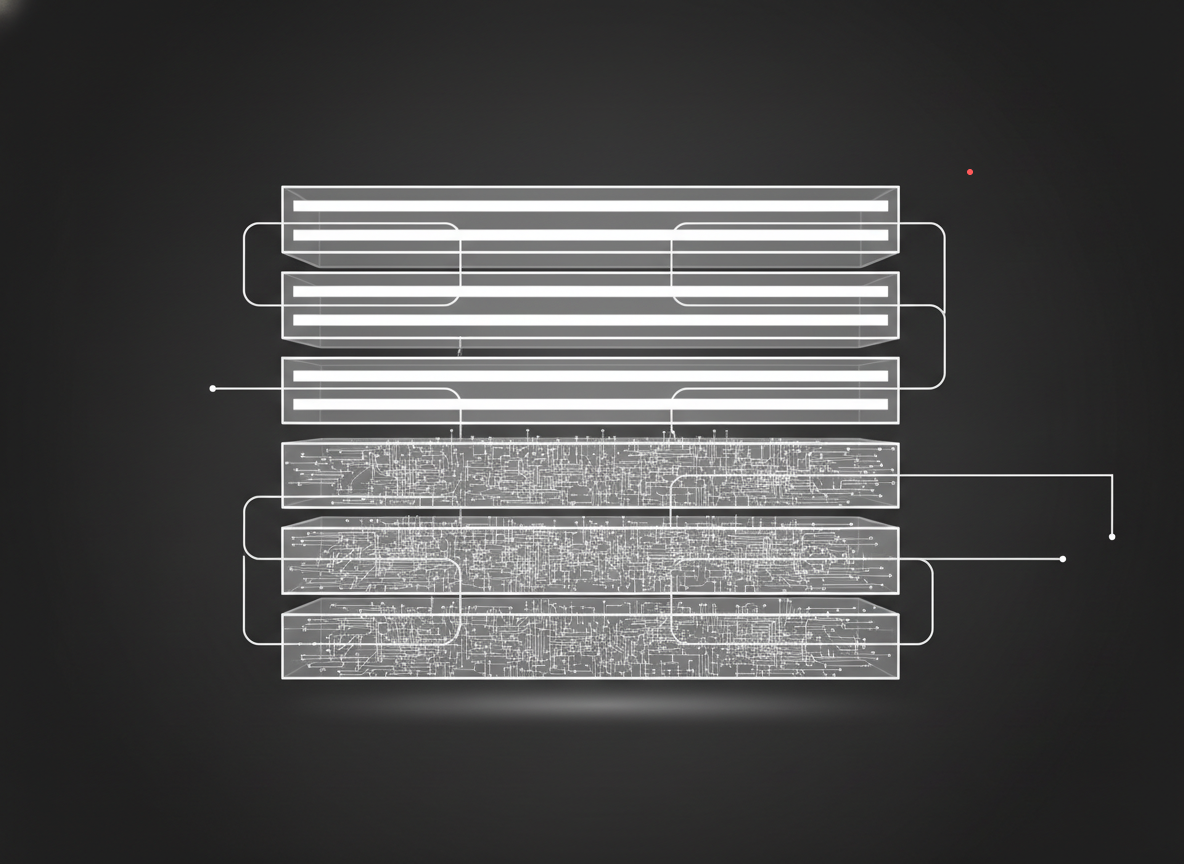 Illustration contrasting responsible automation with abdication, showing where AI takes over work versus where human oversight must remain.