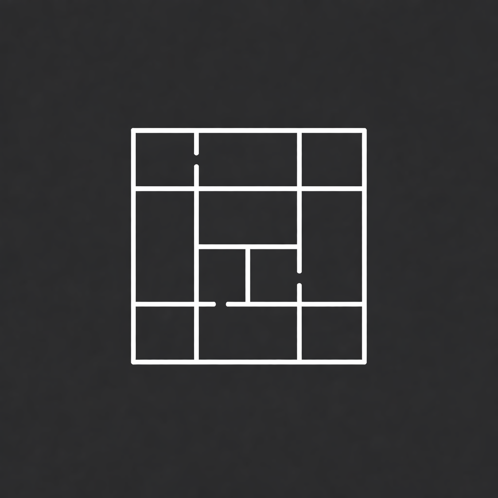 Abstract grid icon representing AI readiness assessment and risk evaluation