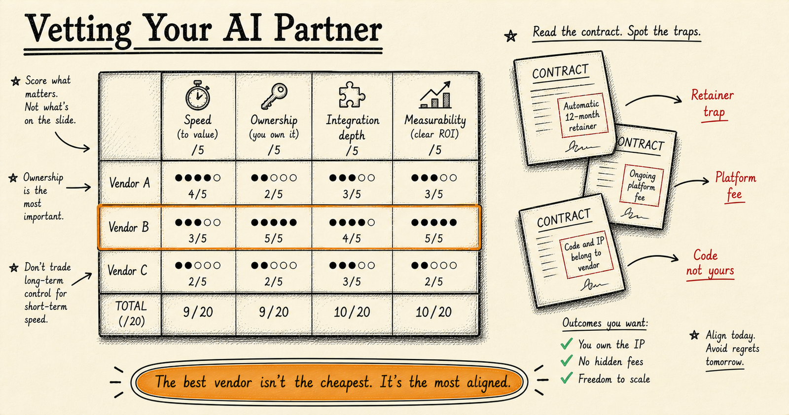 How to Evaluate an AI Implementation Partner